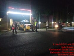 Polsek Tanah Jawa Gelar Patroli Dialogis Antisipasi Kejahatan Jalanan di Bukit Kembar Balimbingan