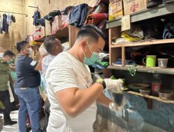 Razia Rutin di Lapas Labuhan Ruku, Kamar 16 Blok Akasia Diperiksa Petugas