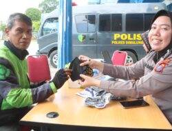 Kapolres Simalungun Gelar Pemeriksaan Kesehatan Gratis Untuk Driver Ojol Dan Lansia Sambut Hut Bhayangkara Ke-79