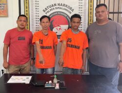 Sat Narkoba Polres Simalungun Amankan Dua Tersangka Penyalahgunaan Sabu 6,65 Gram dalam Operasi Antik Toba 2025