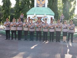 Mengenang Jasa Pahlawan, Polres Simalungun Gelar Ziarah dan Tabur Bunga di TMP Nagur Jelang Hari Bhayangkara ke-79