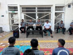 Kalapas Labuhan Ruku Beri Pengarahan kepada Tamping Bidang Makanan: Jaga Kebersihan dan Kualitas Makanan