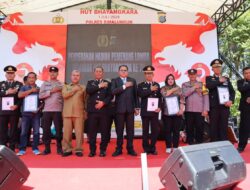 Semangat Kompetisi Membangun Kamtibmas, Polsek Serbalawan Raih Juara Utama Lomba Siskamling Hari Bhayangkara ke-79