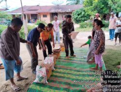 Ketika Api Menghanguskan Harapan: Polsek Balata Bergerak Cepat Selamatkan Korban Kebakaran