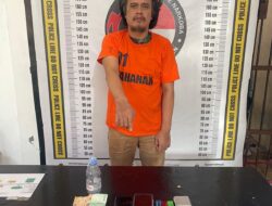 Kolaborasi Polsek Bangun dan Sat Narkoba Polres Berbuah Manis, Pengedar Sabu 5,23 gr, 47 Tahun Diamankan