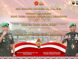 Sinergitas TNI-Polri Makin Kokoh: Kapolres Simalungun Sambut Hangat Dandim Baru dalam Wujud Pengamanan Kamtibmas