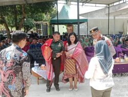 Ikatan Persaudaraan TNI-Polri Menguat, Kapolsek Bosar Maligas Lepas Danramil dengan Penuh Haru