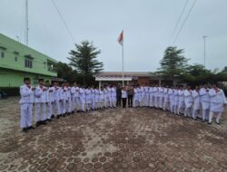 Polsek Bosar Maligas Sukses Pimpin Pengukuhan Paskibraka HUT RI ke-80, Wujud Komitmen Polres Simalungun Jaga Kamtibmas