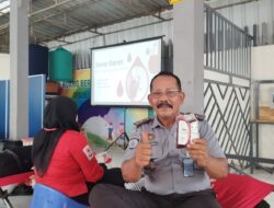 Lapas Labuhan Ruku Adakan Donor Darah dalam Rangka Memeriahkan HUT RI Ke-80