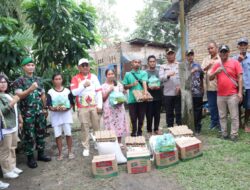 Kapolres Simalungun Bersama Forkopimda Salurkan Bantuan Kemanusiaan Korban Angin Puting Beliung