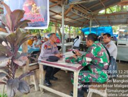 Polri Untuk Masyarakat: Simalungun Aman dengan Patroli Gabungan TNI-Polri Monitor Aksi Demonstrasi ke DPRD