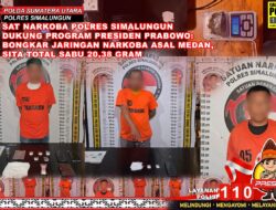 Sat Narkoba Polres Simalungun Bongkar Jaringan Narkoba Asal Kota Medan, Sita Total Sabu 20,38 Gram dan Ganja 3,17 Gram