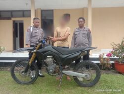 Polsek Tanah Jawa Hadirkan Keadilan untuk Masyarakat, Berhasil Tangkap Pelaku Pencurian Sepeda Motor