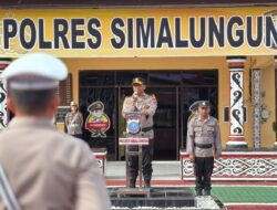 Wakapolres Simalungun Pimpin Upacara Hari Kesadaran Nasional, Tegas Soal Sanksi Narkoba