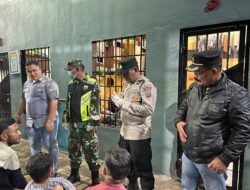 Wujudkan Lapas Labuhan Ruku Zero Halinar, Lapas Labuhan Ruku Gelar Razia Gabungan Bersama TNI dan Polri