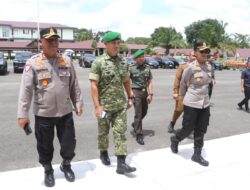 Perkuat Sinergitas TNI-Polri, Kapolres Simalungun Hadiri Silaturahmi Danrem 022/Pantai Timur