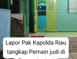 Masyarakat Mendesak Polda Riau Tindak Tegas PERJUDIAN KARTU ‘SAMSA’ di Jalan Duku Kelurahan Bagan Barat Kecamatan Bangko