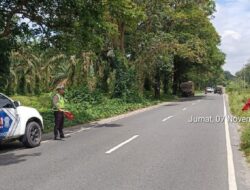 Kanit Turjawali Polres Simalungun Pimpin Patroli, Jamin Keamanan Warga Jelang Sholat Jumat