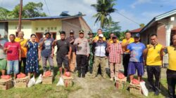 Kapolres Turun Tangan! Langsung Salurkan Bantuan ke 7 Keluarga Korban Puting Beliung di Parbalogan, Kerugian Capai Rp90 Juta