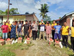 Kapolres Turun Tangan! Langsung Salurkan Bantuan ke 7 Keluarga Korban Puting Beliung di Parbalogan, Kerugian Capai Rp90 Juta