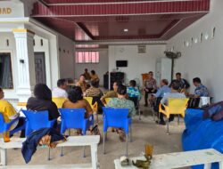 Kapolsek Bosar Maligas Hadiri Pembubaran Panitia Natal Oekumene, Sampaikan Pesan Kamtibmas Jelang Perayaan Tahun Baru