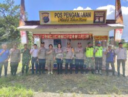 Kapolres Simalungun Cek Langsung Kesiapan Pos Lilin Toba 2025, Pastikan Natal dan Tahun Baru Aman Terkendali