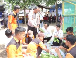 Ikuti Panen Raya, Kapolres Simalungun Semangati Warga Lapas: “Jadikan Pengalaman Ini Bekal Kembali ke Masyarakat”