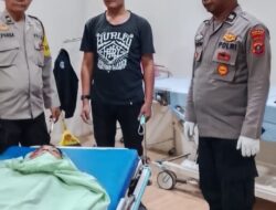 Respon Kilat! Polsek Serbalawan Langsung Turun ke TKP Kecelakaan Pelajar Tertabrak KA Siantar Express