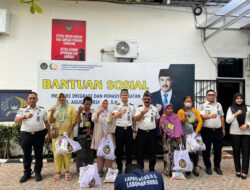 Ringankan Beban Keluarga Warga Binaan, Lapas Labuhan Ruku Bagikan Bantuan Sosial