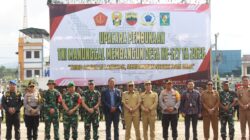 Kapolres Simalungun Hadiri Pembukaan TMMD ke-127, Masyarakat Kebanjiran Bantuan Sosial