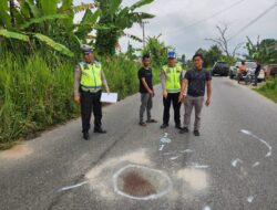 Unit Gakkum Polres Simalungun Buru Pelaku Tabrak Lari dengan Metode PRESISI: Pelajar 17 Tahun Tewas