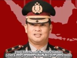 Dua Tahun Menanti, Kapolsek Mandau Sebut Kasus Curanmor Masih Jadi Pekerjaan Rumah