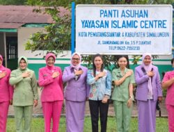Momen Haru di Panti Asuhan! Bhayangkari Simalungun dan Istri Forkopimda Berbagi Takjil untuk Anak-Anak Islamic Center, Penuh Kasih di Bulan Ramadan