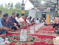 Bertepatan 19 Ramadhan Polsek Mandau Buka Puasa Bersama Insan Pers