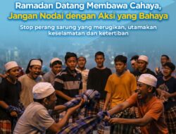 Humas Polres Simalungun Imbau: Hentikan Perang Sarung Saat Ramadan, Ganti dengan Kegiatan Bermanfaat!