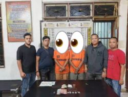 Baru Menjabat, Kanit Reskrim IPDA Hot Situngkir Langsung Berhasil Tangkap Dua Pengedar Sabu 4,6 Gram di Eks Lokalisasi