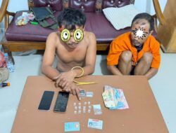 Dua Warga Pematang Pudu Dicekok Polsek Mandau Kasus Belasan Paket Narkotika