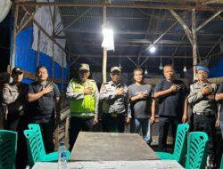 Viral Dituding Diam, Polsek Bangun Buktikan Sebaliknya: Gerak Malam, Sisir Lokasi, Bersih!