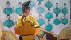 Gema Takbir di Hari Kemenangan, Camat Pasir Limau Kapas Yahyakan Lepas Peserta Pawai Idul Fitri 1447 Hijriah