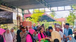 Polres Simalungun Berduka, Personel Polsek Tiga Balata Melayat ke Rumah Duka Almarhumah Tuti Andayani