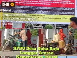 Polres Batu Bara, Diminta Tertibkan SPBU Nakal” Di wilayah Hukumnya.