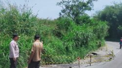Waspada! Jalan Lintas Saribu Dolok Amblas Separuh Badan Jalan, Kapolres Simalungun Turun Langsung dan Minta Pengendara Berhati-hati