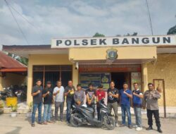 Hasil Kerja Keras Polsek Bangun: Tiga Pelaku Curanmor Berhasil Dibekuk dalam Waktu Seminggu