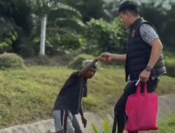 Kanit Tipiter Polres Batu Bara, IPDA.M .Alif,Zhafar,Giat Peduli Sesama.