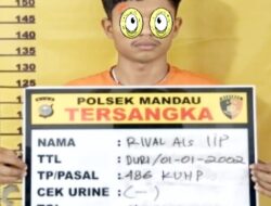 Uang Diambil Septor Diumbat Mekanik Tahi Palat Disikat Polsek Mandau