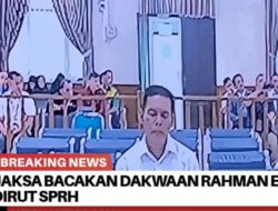 Jaksa Bongkar Dugaan Korupsi Rp64,2 Miliar di BUMD Rohil, Eks Dirut SPRH Didakwa Rugikan Negara