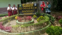 Lingkungan SDN 16 Mandau Terlihat Asri Siswa Lebih Fokus Menyerap Pelajaran