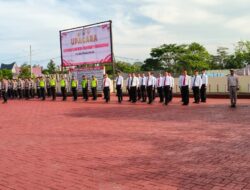 Polres Simalungun Gelar Upacara Kenaikan Pangkat Pengabdian, Kompol Binsar Manik Naik Satu Tingkat Menjadi Komisaris Polisi