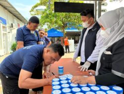 Peringati HBP ke-62, Lapas Labuhan Ruku Gelar Tes Urine Pegawai dan Warga Binaan