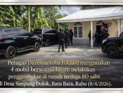 Tak Pernah Mati: Sabu Bersemi di Batu Bara, Bandar Ditangkap, Jaringan Masih Misterius  Batu Bara